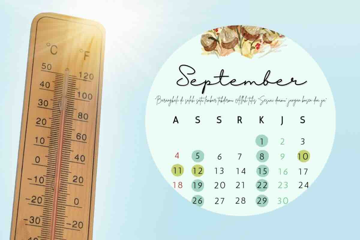 Che tempo farà a settembre?